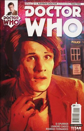 Doctor Who: The Eleventh Doctor Year Two issue 9 Mark Wheatley Cover