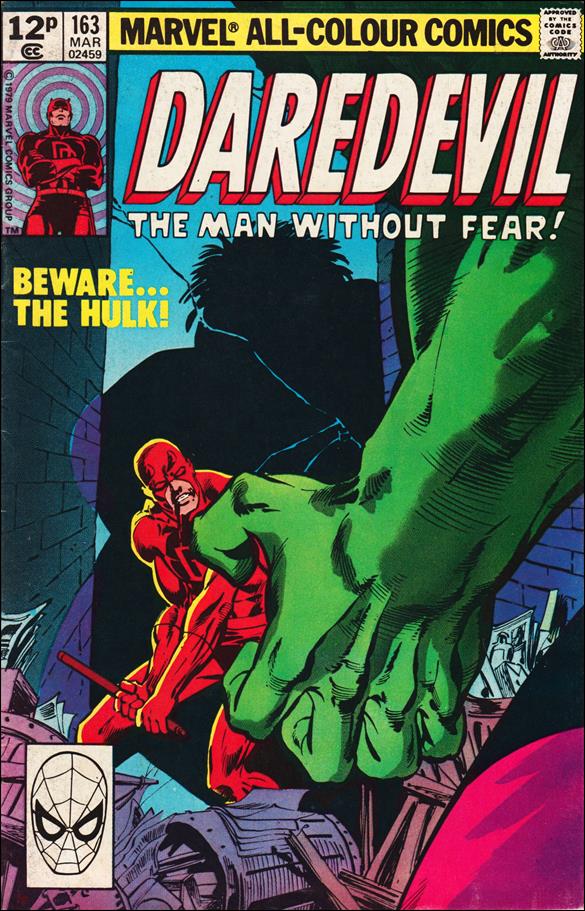 Daredevil (1964) issue 163-B UK Price Cover