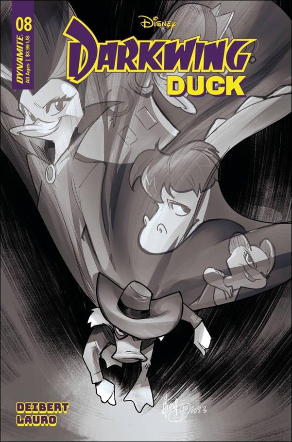 Darkwing Duck (2023) issue 8-I Mirka Andolfo 1:15 B&W Cover