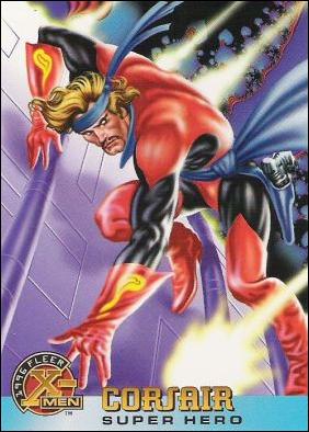 1996 Fleer X-Men Wal-Mart (Base Set) card 50 Corsair