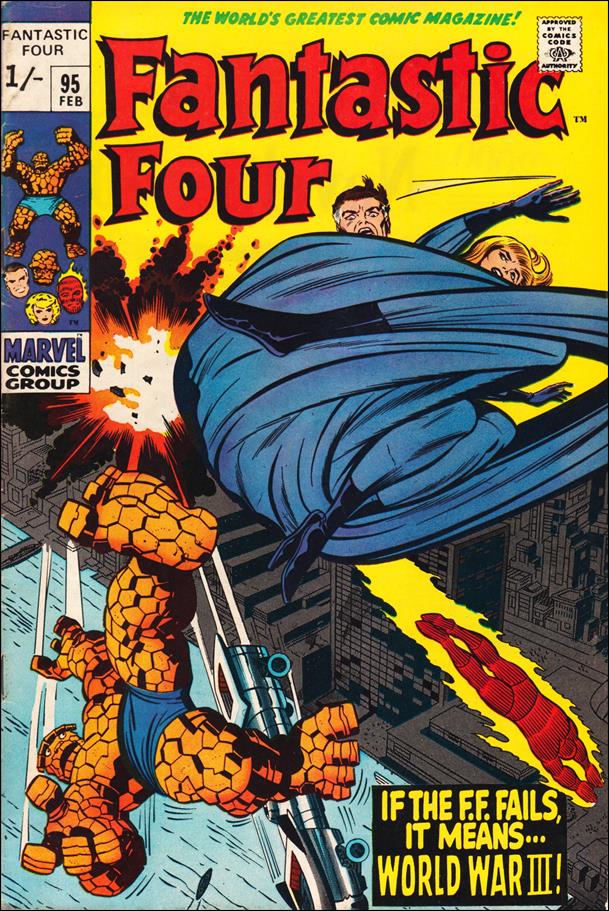 Fantastic Four (1961) issue 95-B UK Price Cover