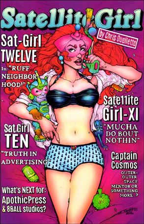 Satellite Girl issue 1-F Britney Spears Homage Cover