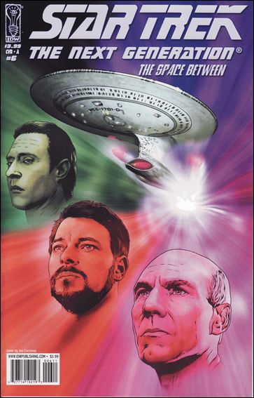 Star Trek: The Next Generation: The Space Between issue 6 Joe Corroney Cover