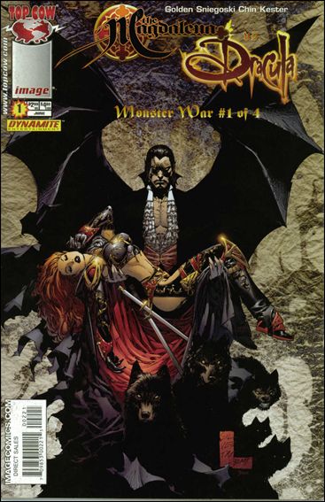 Magdalena vs Dracula Monster War 2005 issue 1-B Marc Silvestri Cover
