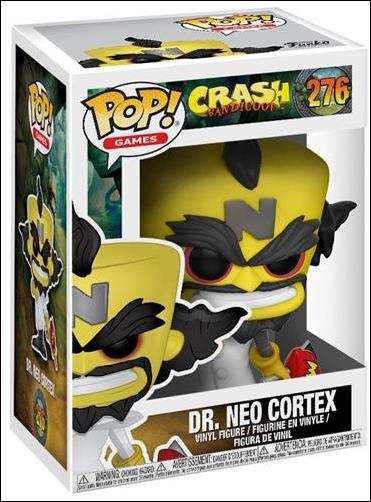 POP! Games figure 276 Dr. Neo Cortex