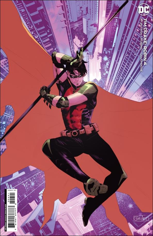 Tim Drake: Robin issue 4-D Edwin Galmon 1:50 Cardstock Cover