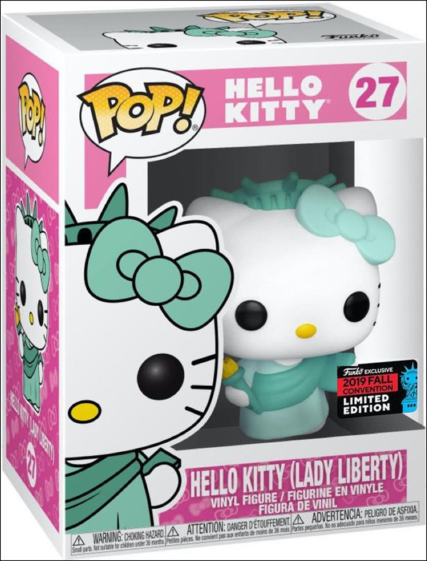 POP! Sanrio figure 27-B Hello Kitty (Lady Liberty) Fall Convention