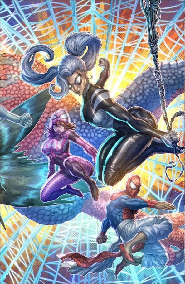 Edge of Spider-Verse (2022) issue 3-E Alan Quah Shared Retailer Connecting Virgin Cover