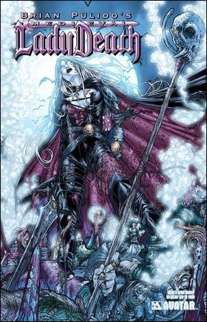 Brian Pulido's Medieval Lady Death issue 5-G Stoic Beauty Cover 1/1000
