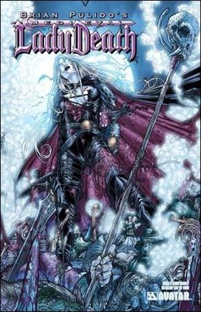 Brian Pulido's Medieval Lady Death issue 5-G Stoic Beauty Cover 1/1000