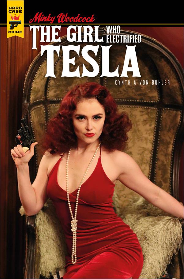 Minky Woodcock: The Girl Who Electrified Tesla issue 4-B Photo Cover