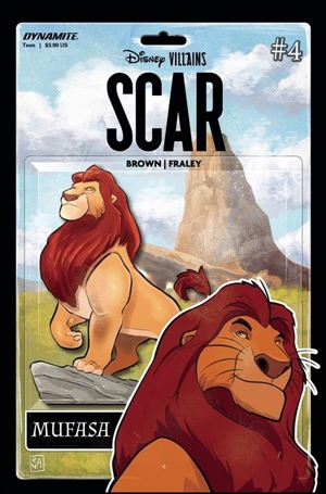 Disney Villains: Scar issue 4-H Action Figure 1:10 Cover