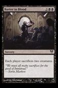 Magic the Gathering: Avacyn Restored (Base Set) card 85 Barter in Blood