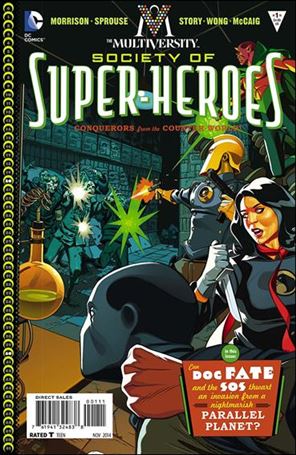 Multiversity: The Society of Super-Heroes: Conquerors of the Counter-World issue 1 Chris Sprouse Standard Cover
