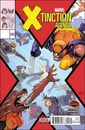 X-Tinction Agenda  issue 2 David Nakayama Cover
