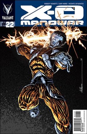 X-O Manowar (2012)  issue 22-C Jim Calafiore 1:20 Cover