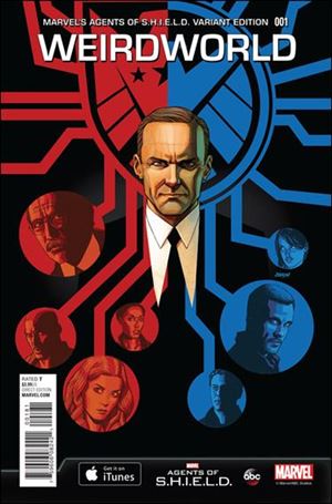 Weirdworld (2015) issue 1-B Dave Johnson 1:15 Marvel's Agents of SHIELD Cover