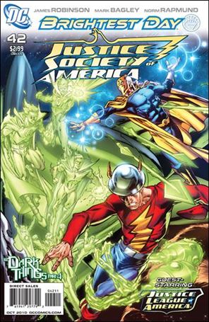 Justice Society of America (2007) issue 42 Mark Bagley Cover