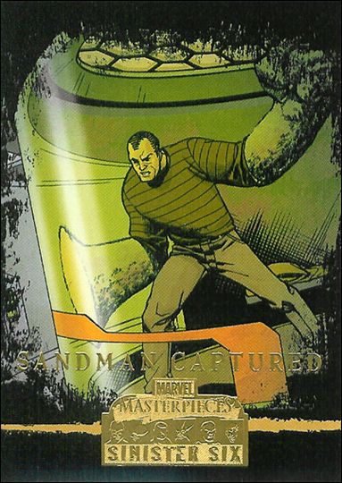 2008 Marvel Masterpieces: Series 3 (Base Set) card 85 Sandman Captured
