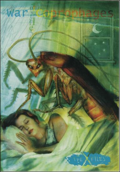 X-Files Video Cards (Promo) card V.28 War of the Coprophages 1/5/96