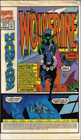 Wolverine Halloween Special Edition issue 1 Newspaper stock
