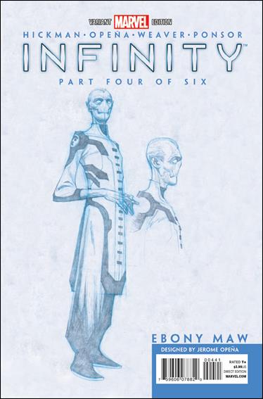 Infinity issue 4-B Jerome Opena 1:50 Design Cover