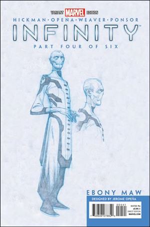 Infinity issue 4-B Jerome Opena 1:50 Design Cover