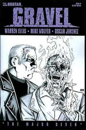 Gravel issue 8-C Black Magic 1:15 Cover