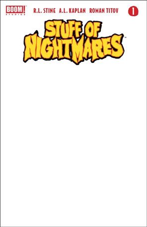 Stuff of Nightmares issue 1-E Blank Cover