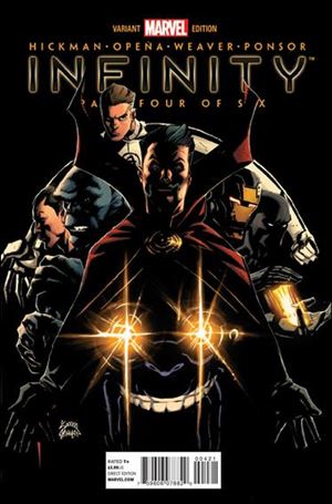 Infinity issue 4-D Ryan Stegman 1:150 Hero Cover
