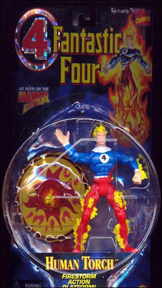 Fantastic Four  figure 23 Human Torch (Firestorm Action Platform)