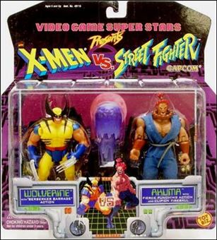 X-Men vs Street Fighter figure 4 Wolverine vs Akuma
