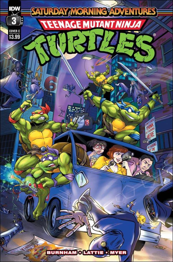 Teenage Mutant Ninja Turtles: Saturday Morning Adventures issue 3-C Sarah Myer Cover