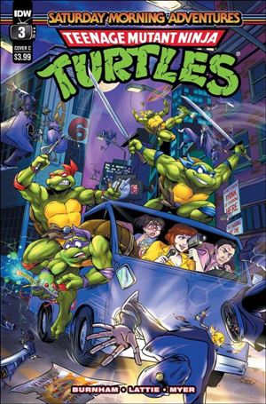 Teenage Mutant Ninja Turtles: Saturday Morning Adventures issue 3-C Sarah Myer Cover