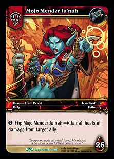 World of Warcraft: Through the Dark Portal (Base Set) card 15 Mojo Mender Ja'nah