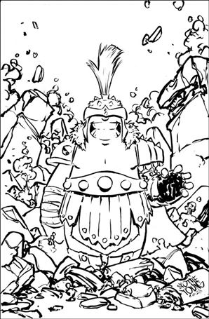 Imperial (2025) issue 2-I Skottie Young B&W 1:25 Virgin Cover (2nd Printing)