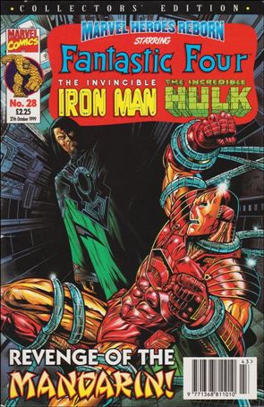 Marvel Heroes Reborn (UK) issue 28 Cardstock Cover