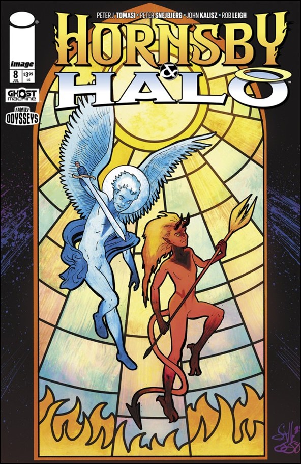 Hornsby & Halo issue 8-C Sean Von Gorman Cover