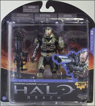 Halo Reach (Series 5)  figure 5 Spartan Gungir custom (male)