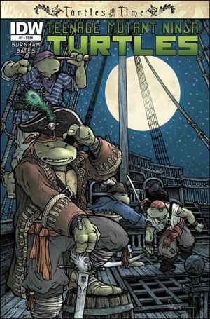 Teenage Mutant Ninja Turtles: Turtles in Time issue 3 David Peterson Cover