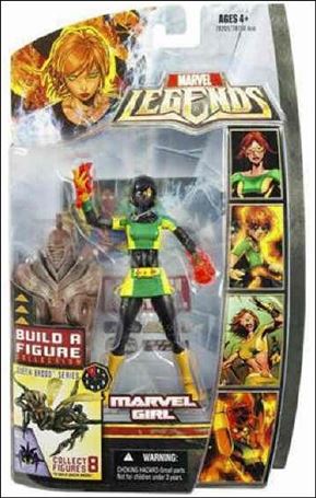 Marvel Legends (Queen Brood Series) figure 7-B Marvel Girl - Gray Skin