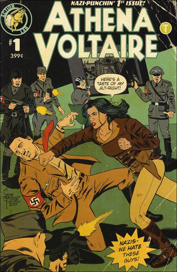 Athena Voltaire issue 1-B Steve Bryant Retro Cover