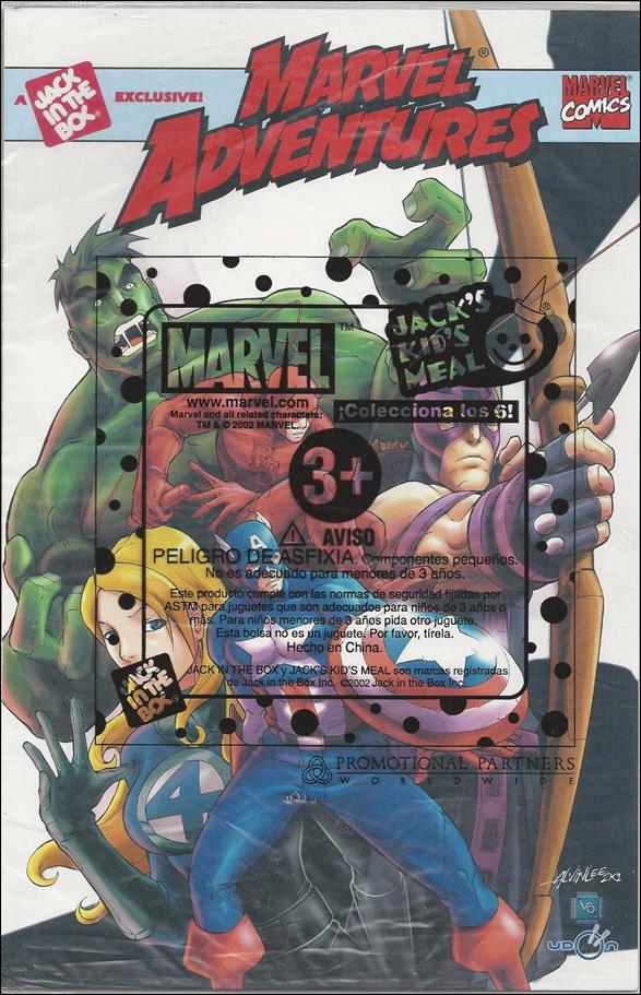 Marvels Adventures issue 1 Polybagged w/Trading Card