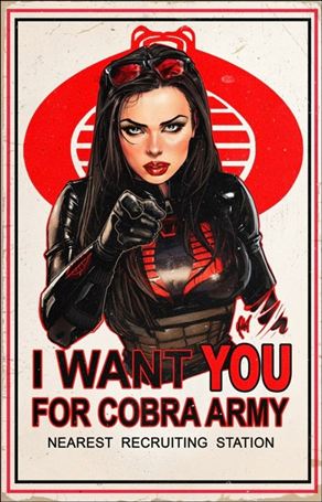 G.I. Joe: A Real American Hero (2023) issue 317-D Retailer Exclusive Cedric Poulat Virgin Cover