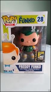 Pop! Funko - Freddy Funko figure 28-B Freddy Funko (Boba Fett Green  Hair) SDCC