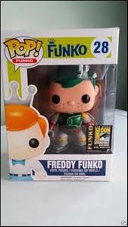 Pop! Funko - Freddy Funko figure 28-B Freddy Funko (Boba Fett Green  Hair) SDCC