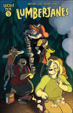 Lumberjanes issue 27 Kat Leyh Cover
