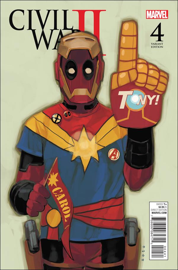 Civil War II issue 4-D Phil Noto 1:10 Character Cover