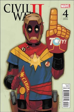 Civil War II issue 4-D Phil Noto 1:10 Character Cover