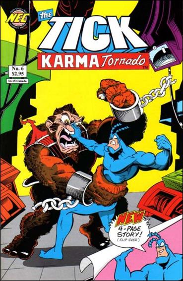 Tick Karma Tornado issue 6-B Flipbook with Tick's Back #-1 (2nd Printing)